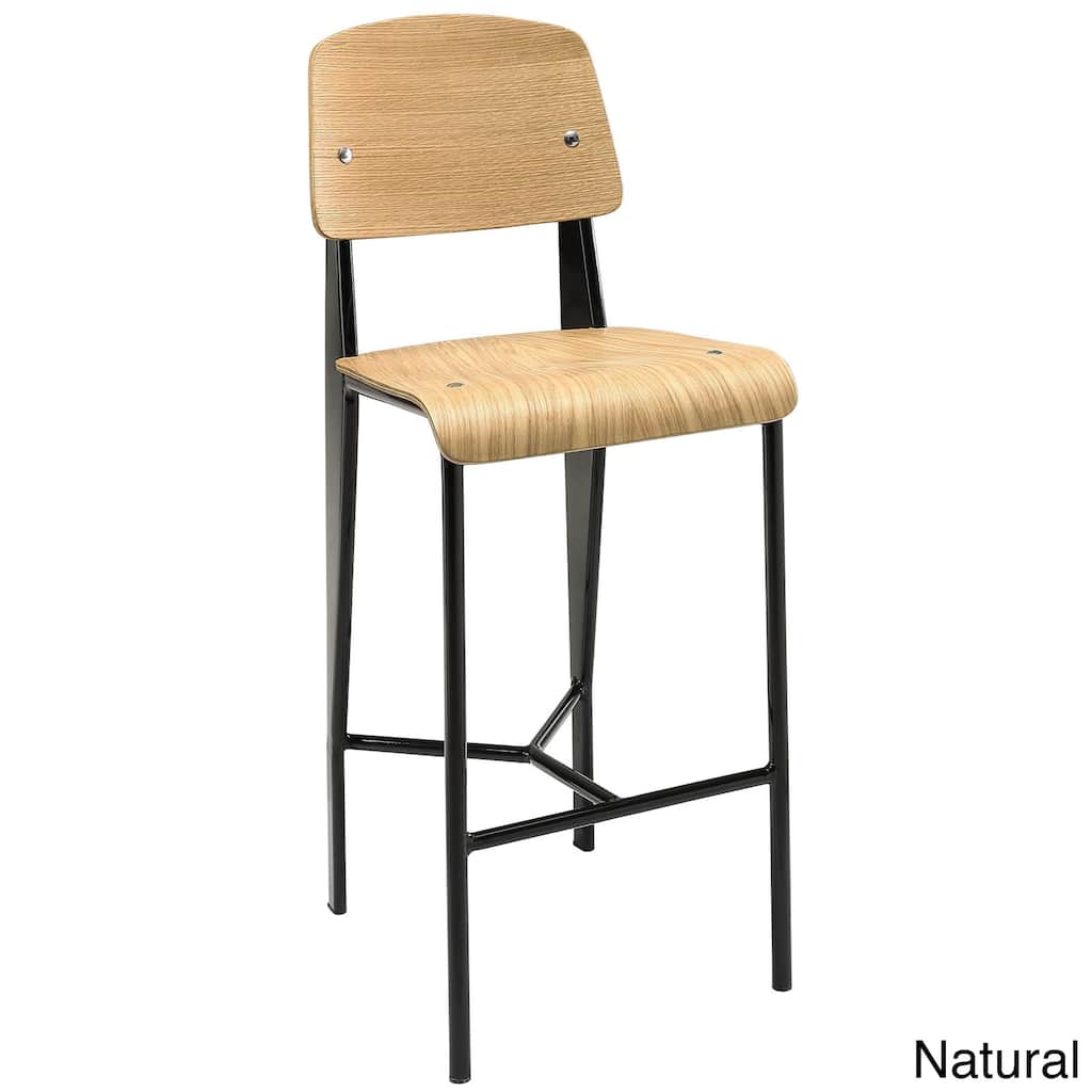 Cabin Waterfall Seat Modern Counter Stool