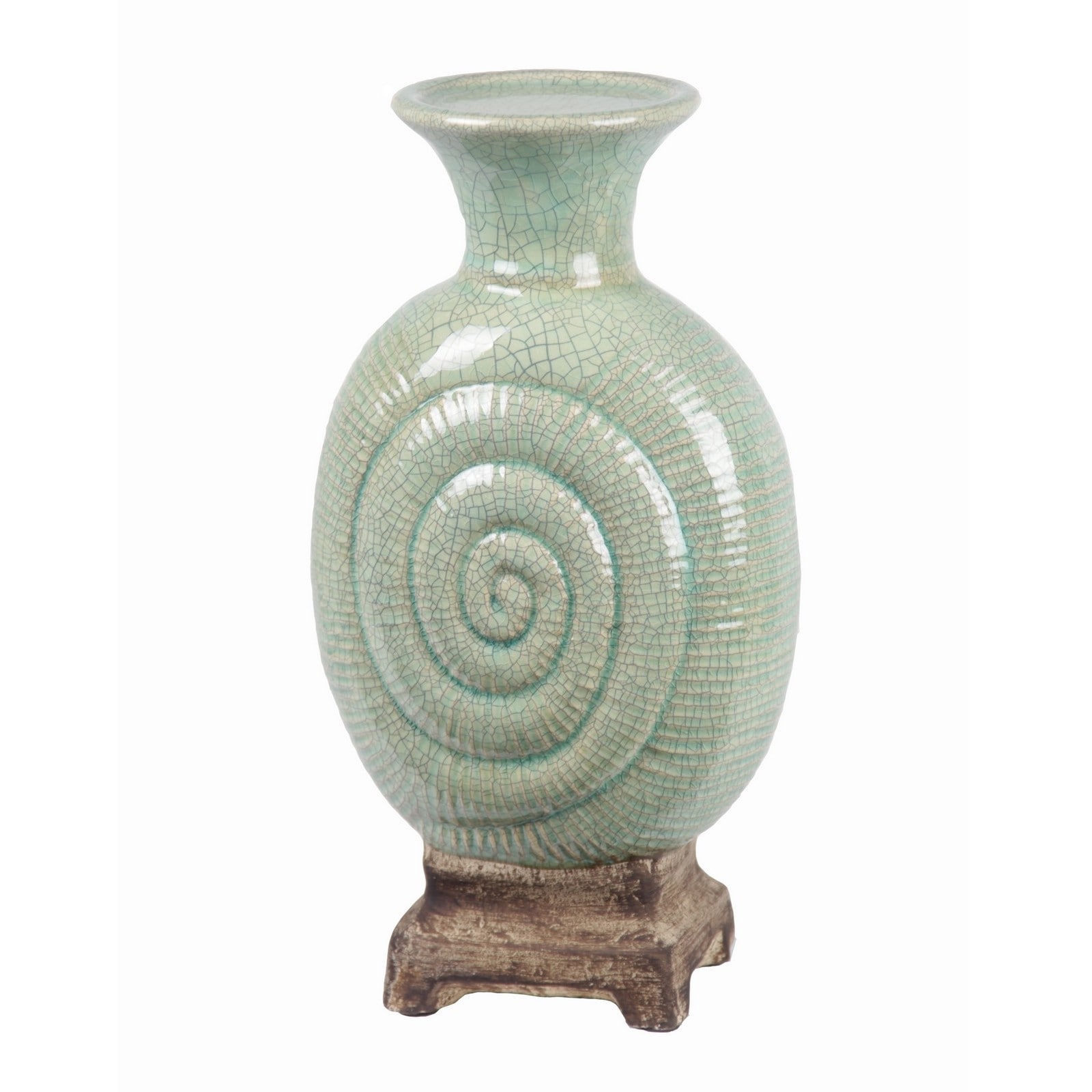 Privilege Small Spiral Ceramic Candle Holder