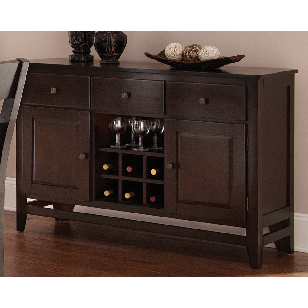 Vaughn Espresso 3 drawer Server