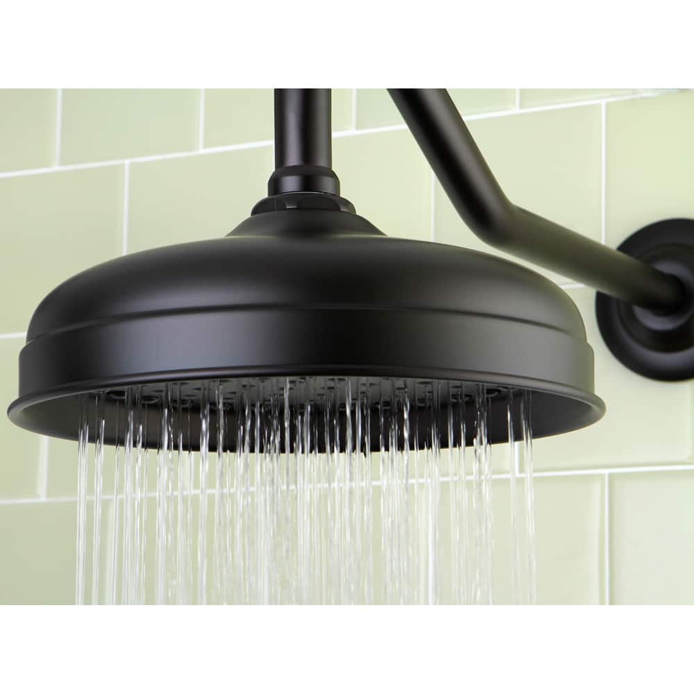 Victorian Oil Rubbed Bronze 10-inch Raindrop Showerhead
