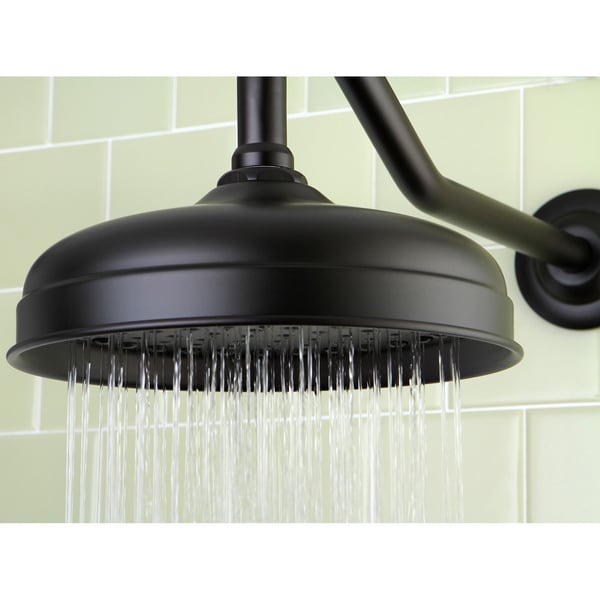 raindrop shower built in