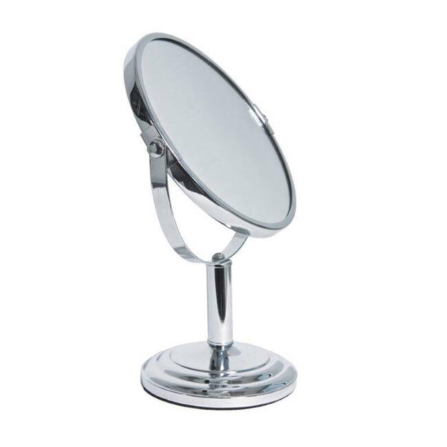 Classic Chrome Bath Vanity Mirror - Silver