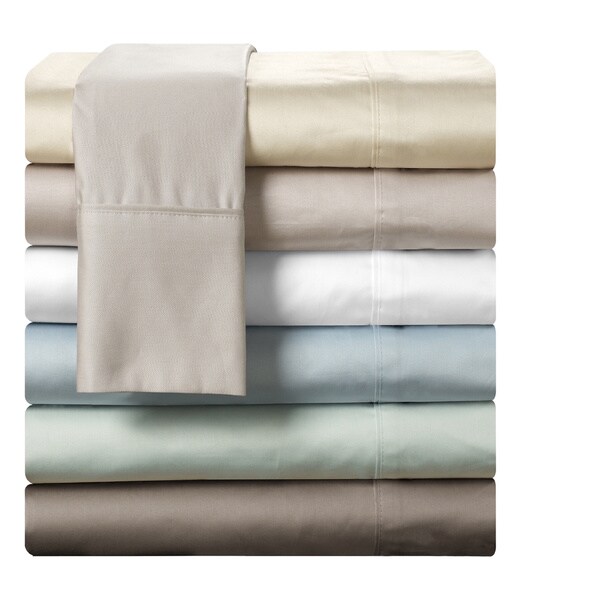 Shop Chic Home 1000 Thread Count Egyptian Cotton Deep Pocket Sheet Set ...