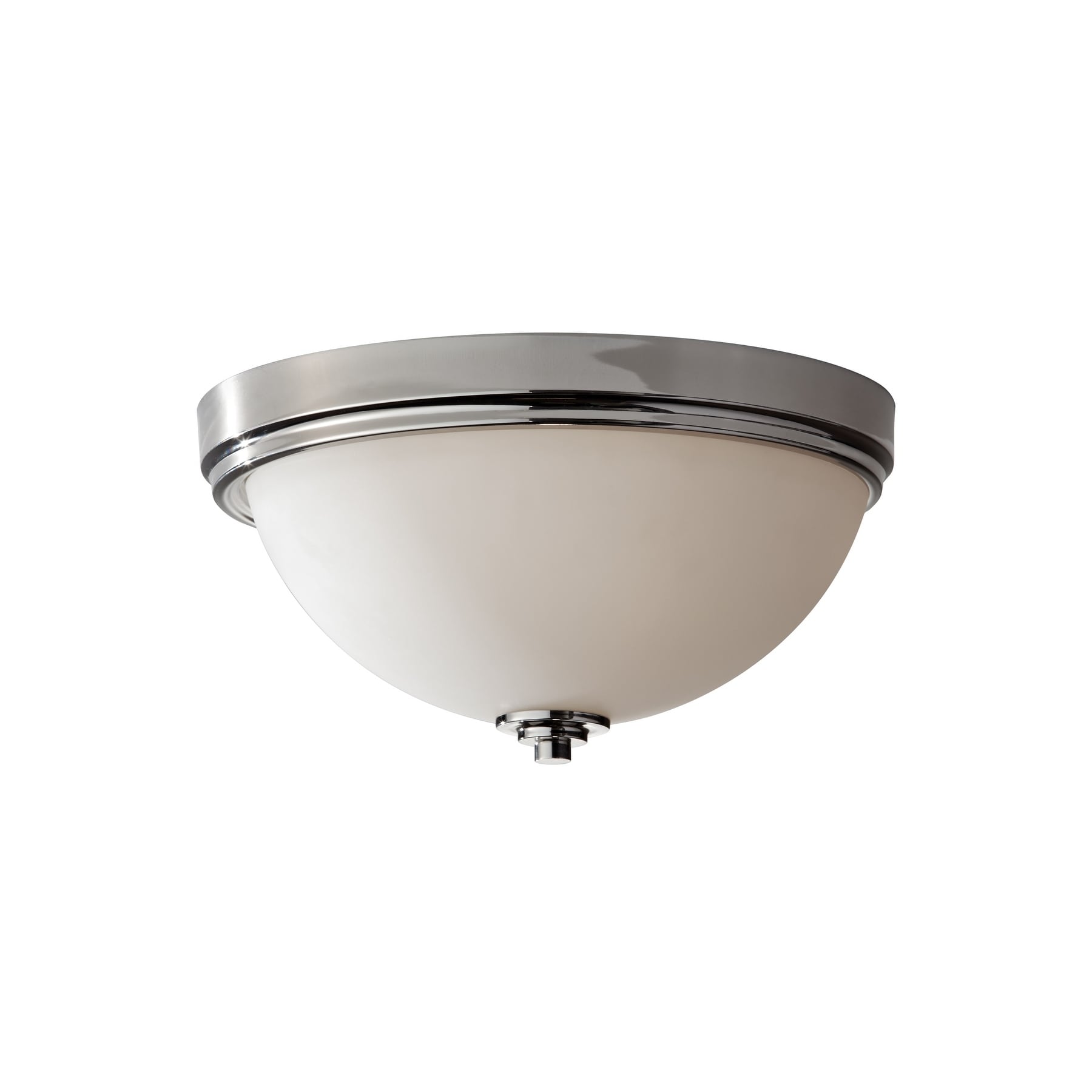 Malibu 3 light Polished Nickel Flush Mount