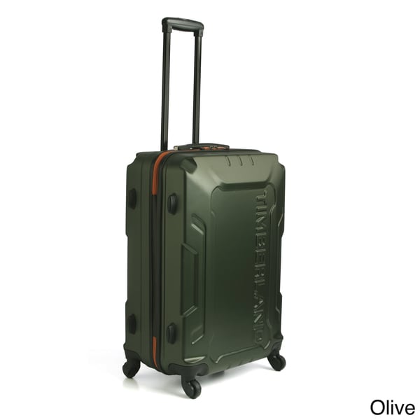 Shop Timberland Boscawen 25-inch Hardside Spinner Suitcase - Free ...