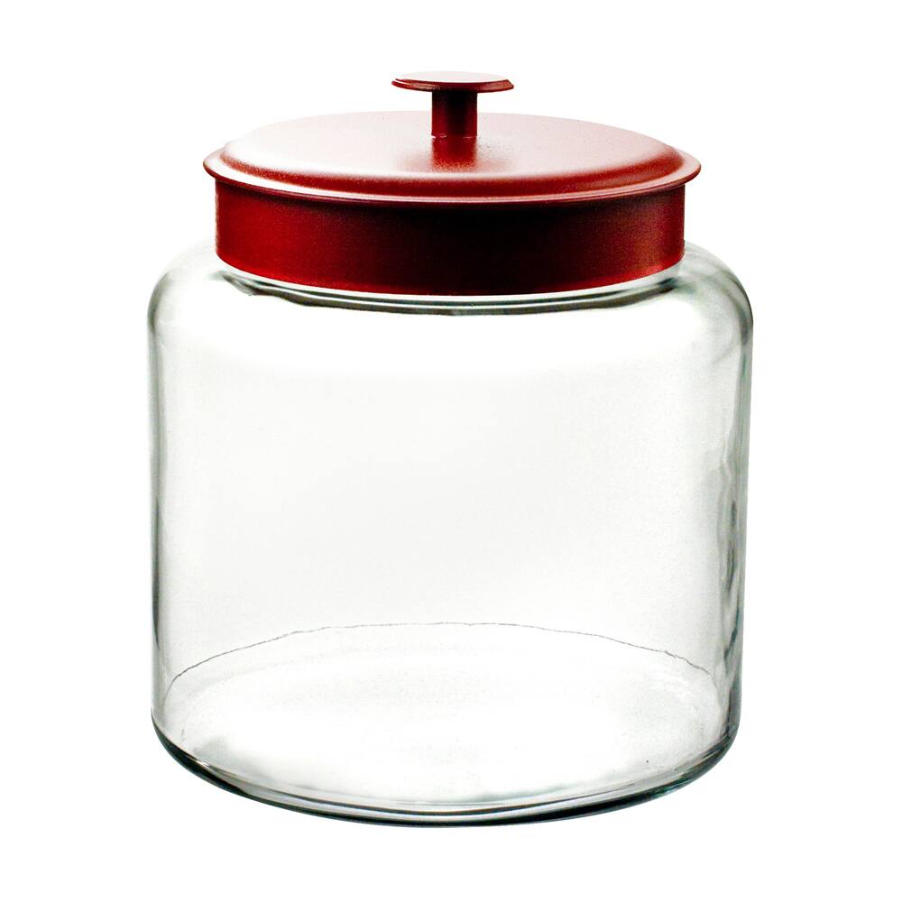 1.5-gallon Montana Jar with Red Cover