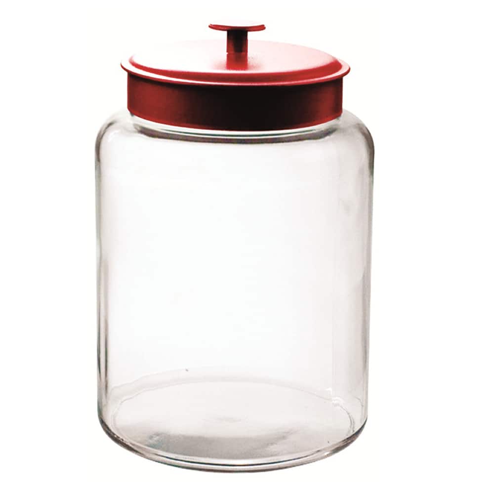 Anchor Hocking 2.5-gallon Montana Jar with Red Cover