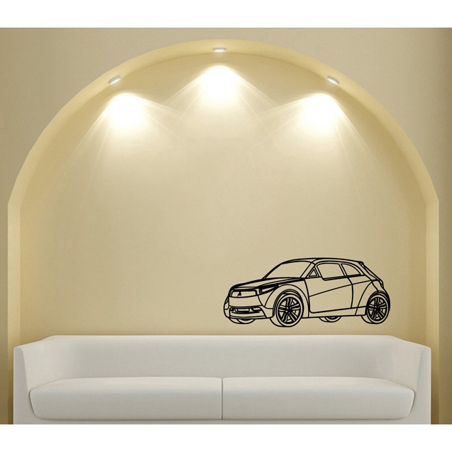 Mitsubishi Grace Wall Art Vinyl Decal Sticker (Glossy blackEasy to apply, instructions includedDimensions 25 inches wide x 35 inches long )