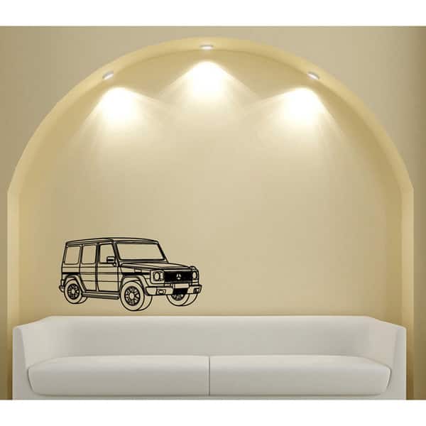 Mercedes Gelandewagen GL SUV Wall Art Vinyl Decal Sticker - Bed Bath ...