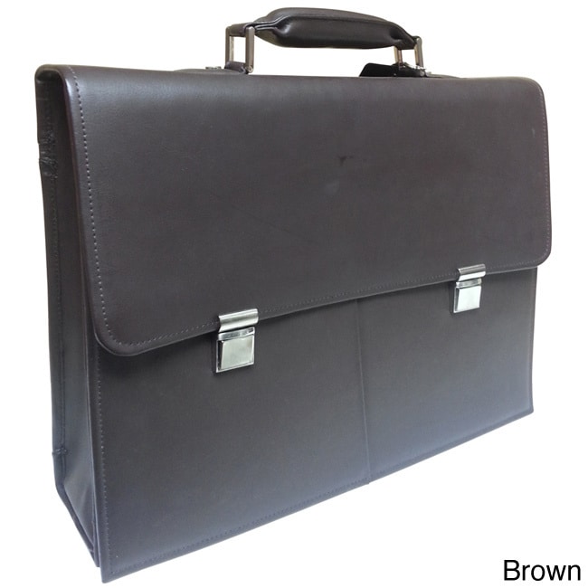 jourdan leather briefcase