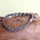 preview thumbnail 2 of 2, Handmade Sterling Silver Men's Naga Braid Bracelet (Indonesia)