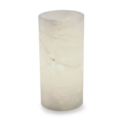 Handmade Onyx 'Puebla Twilight' Accent Lamp (Mexico)