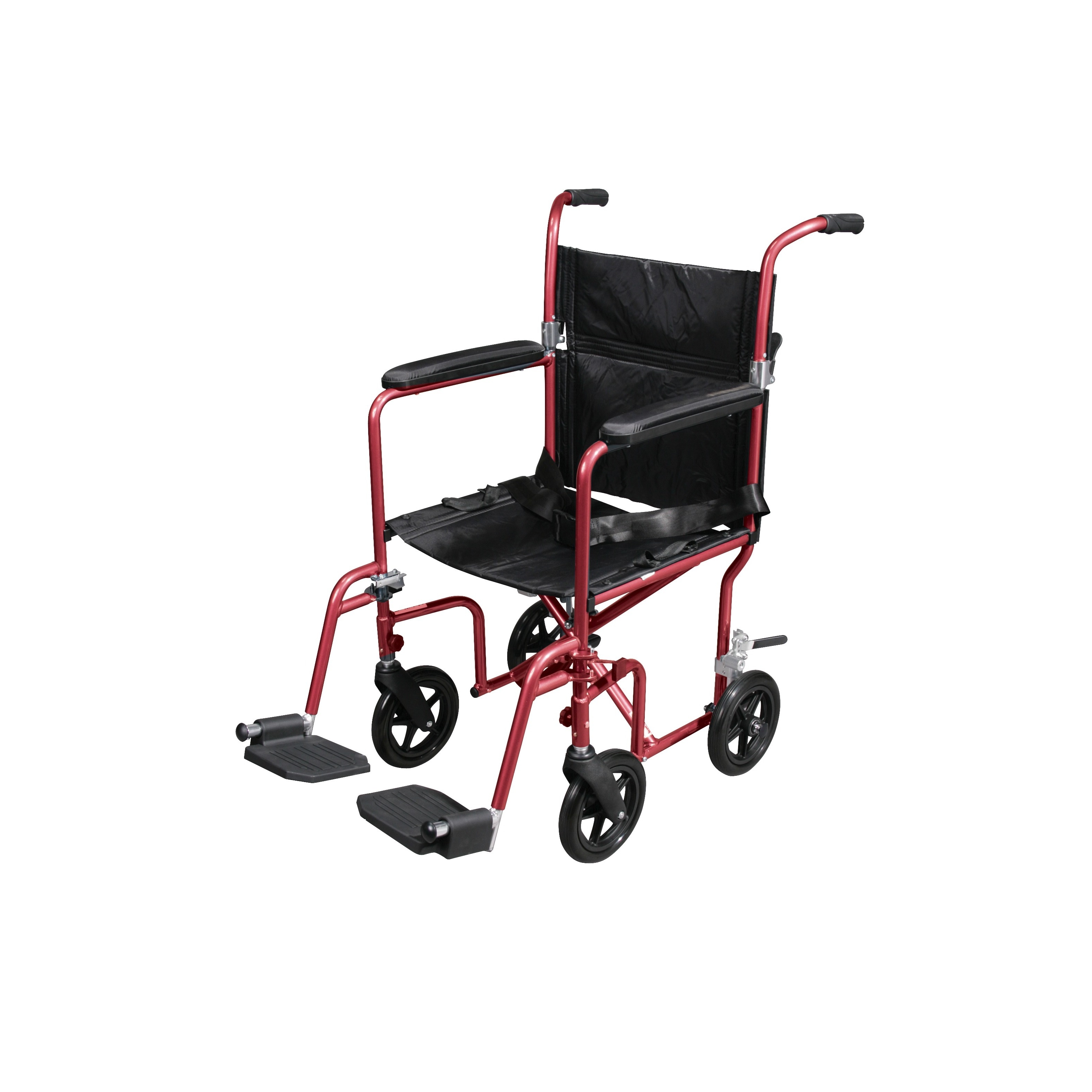 Fly Weight Lightweight Transport Wheelchair With Removable Wheels