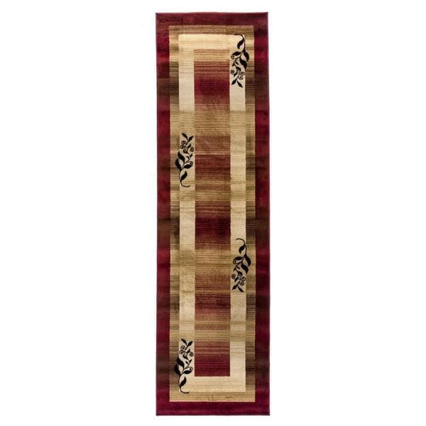 Madrid Red Runner Rug (23 x 73)   Shopping   Great Deals