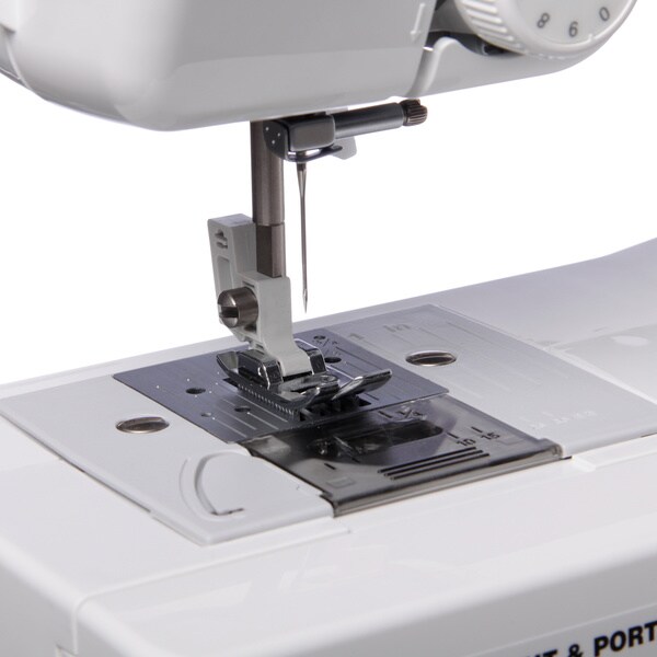 Brother JX2517 17-Stitch Sewing Machine Factory Refurbished - Bed