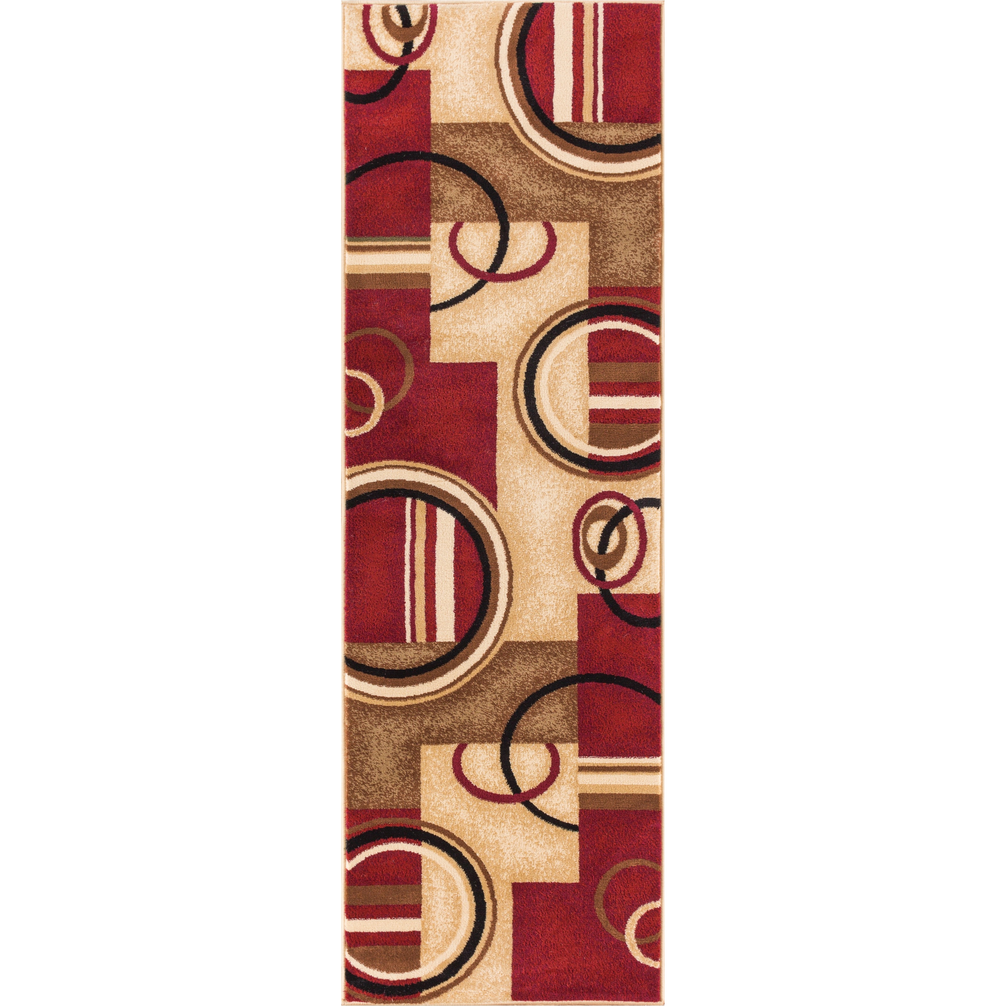 Generations Red Runner Rug (23 X 73)