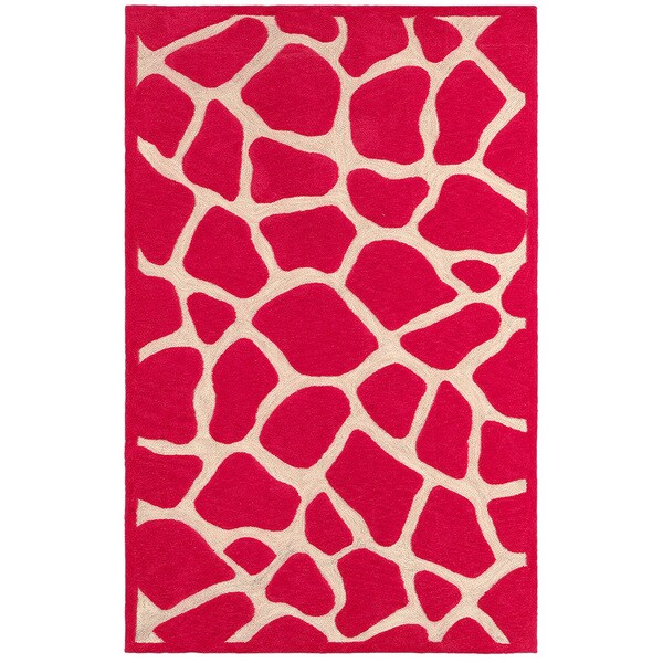 Lnr Home Fashion Hot Pink Animal Print Rug 5 3 X 7 Free Lnr Home Fashion Hot Pink Animal Print Rug 5 X27