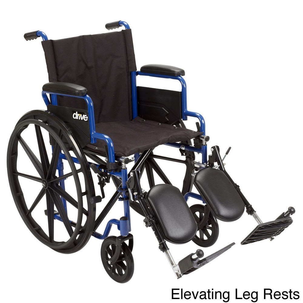 Blue Streak Wheelchair With Flip back Desk Arms