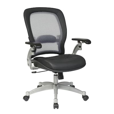 Office Star Air Grid Back Managerial Mid-Back Chair - 27-1/2"x27"x44"