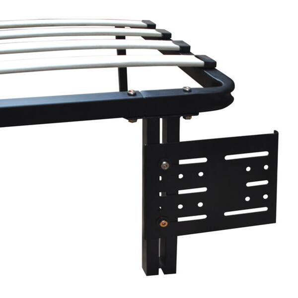 Boyd Sleep Metal Platform Bed Frame with Adjustable Lumbar Support