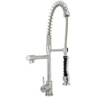 Kokols Single Handle Pull Down Sprayer Kitchen Faucet In Stainless Steel Kokols Single Handle Pull Down Sprayer Kitchen Faucet In Stainless Steel