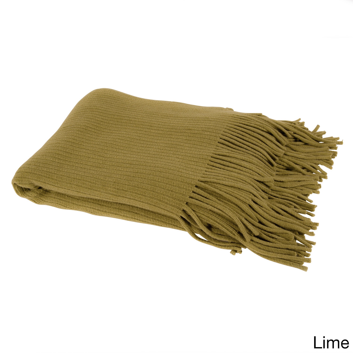 Faux Cashmere Throw