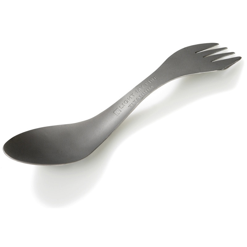 Light My Fire Titanium Spork (TitaniumMaterials TitaniumDimensions 8 inches long x 2.5 inches wide x 0.65 inches deepModel Titanium Spork )