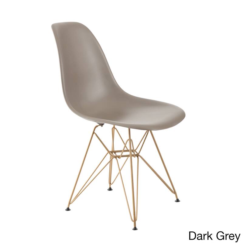 Design Guild Living Banks Chair with Gold Legs