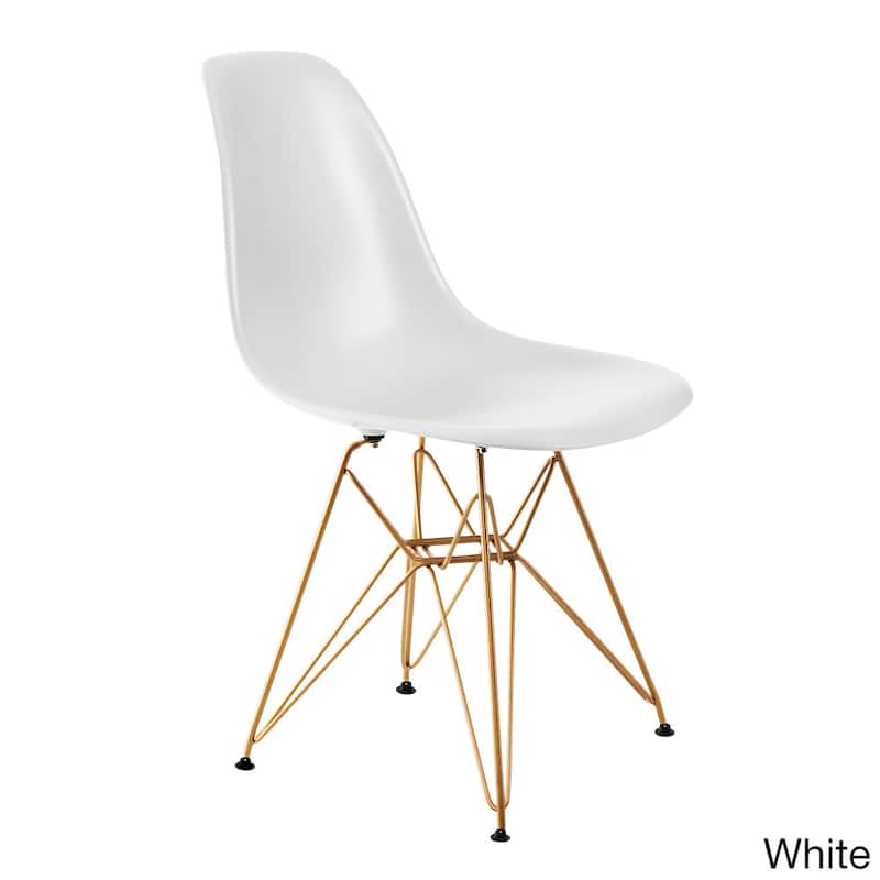 Design Guild Living Banks Chair with Gold Legs