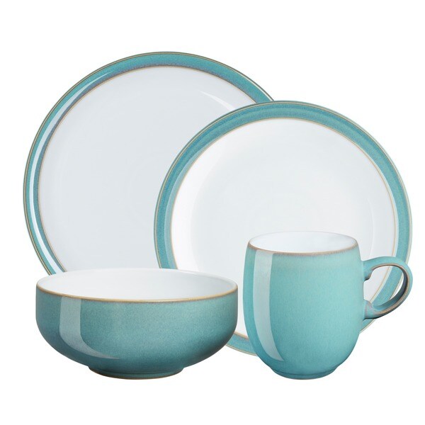Denby Azure 4-piece Place Setting