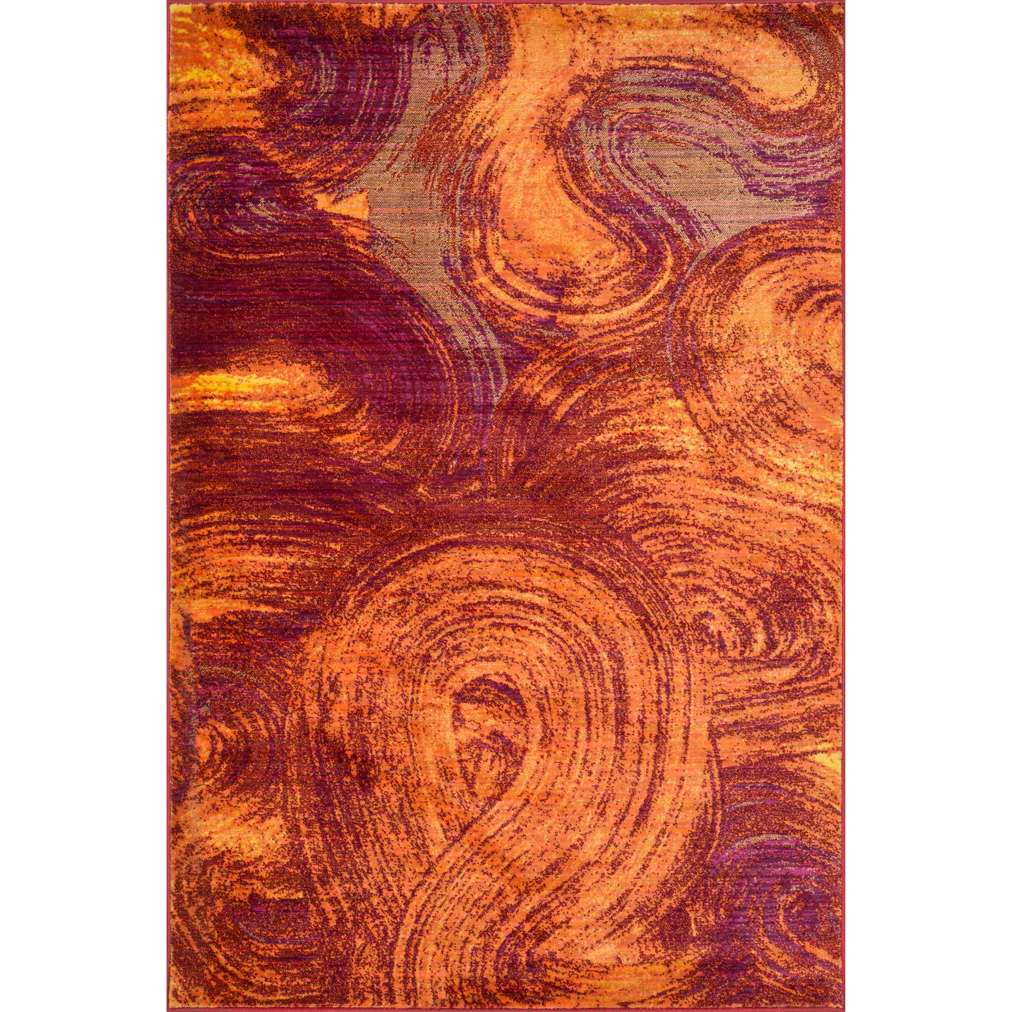 Laurent Sunset/ Multi Rug (52 X 77)