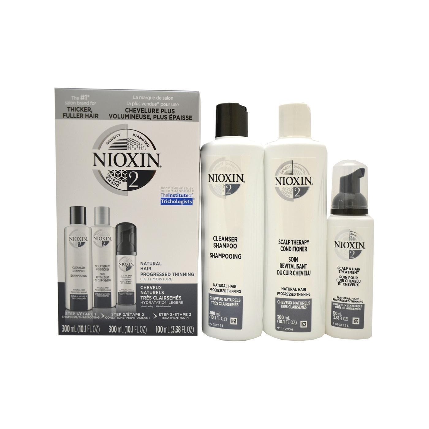 nioxin 3-piece hair system kit
