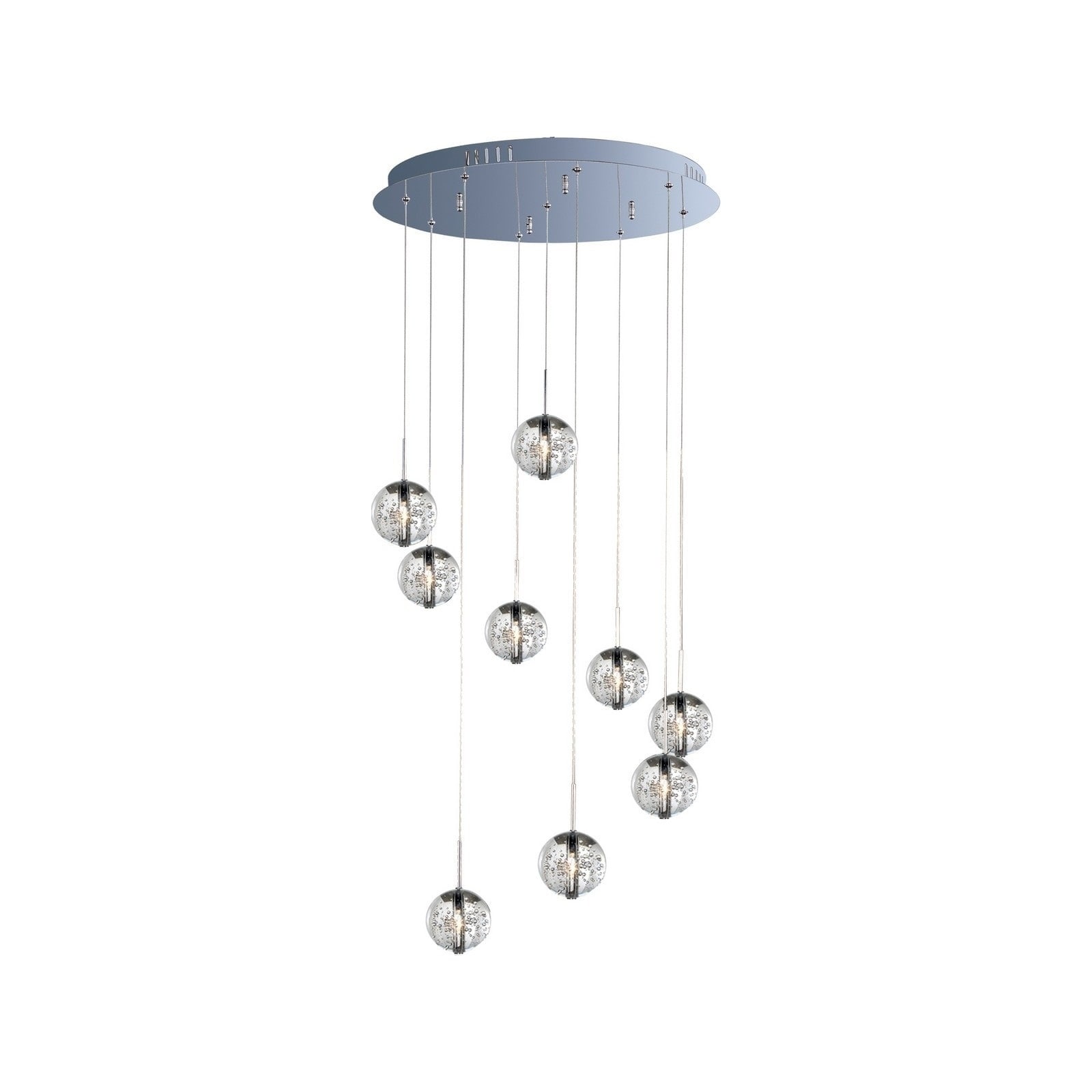 Orb 9 light Pendant