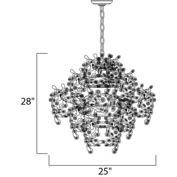 Comet 10-Light Pendant