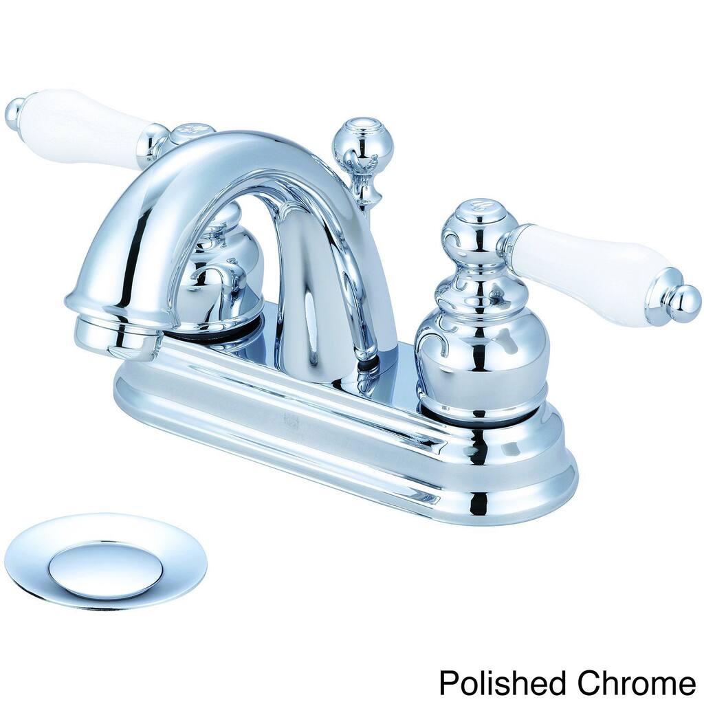 Pioneer Brentwood Series 3BR210 Double-handle Porcelain Handles Bathroom Faucet