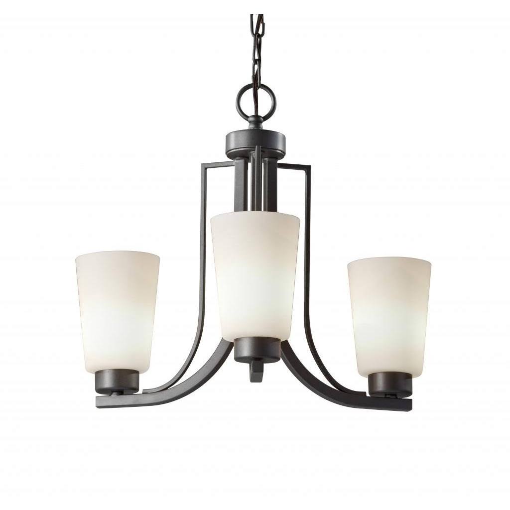 Weston 3 light Iron Chandelier