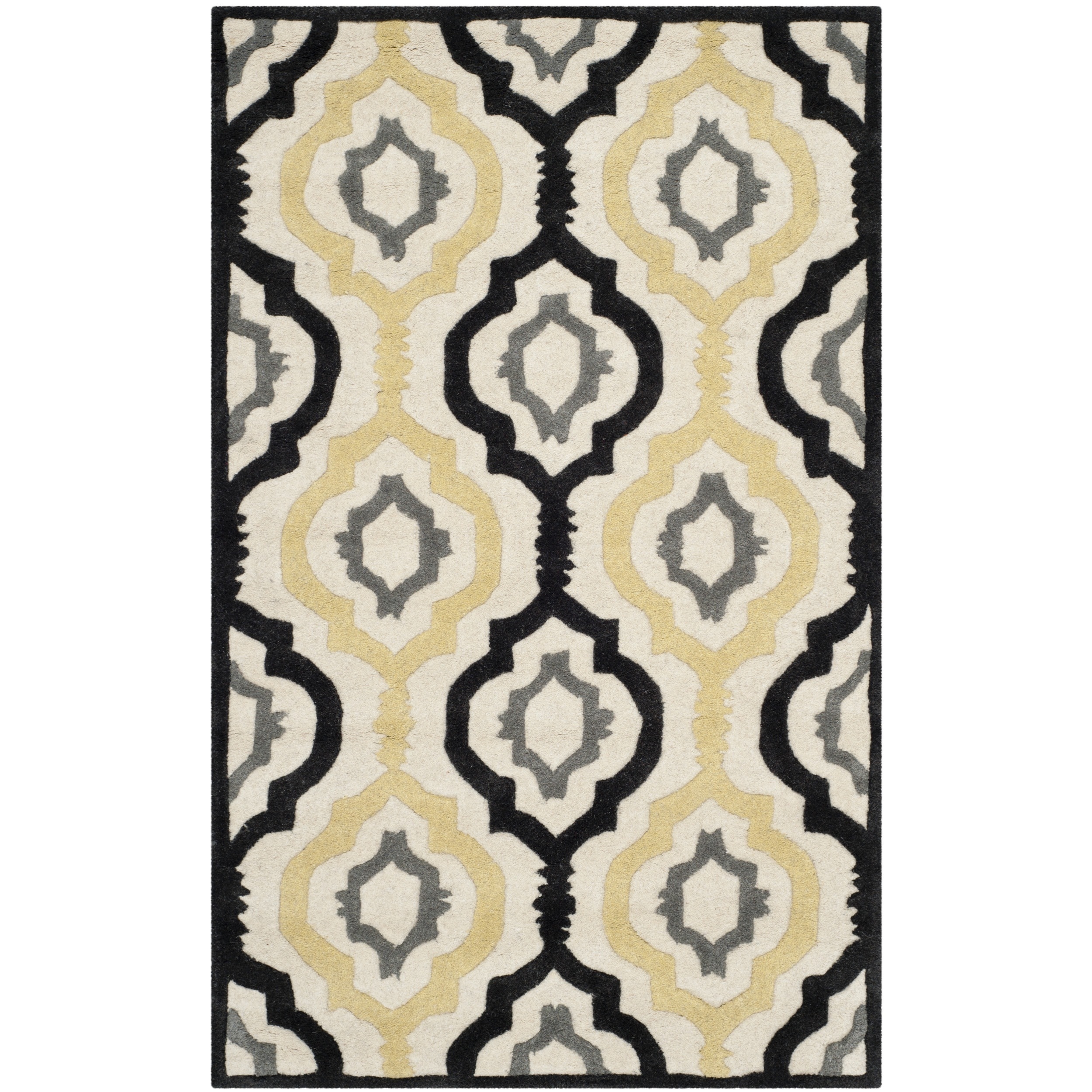 Safavieh Handmade Moroccan Chatham Ivory Wool Rug (3 X 5)