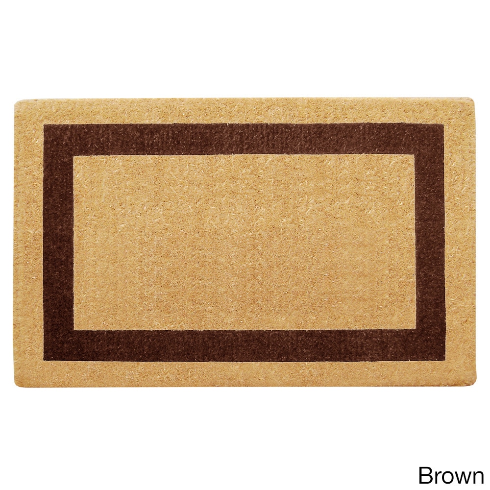 Heavy Duty Coir Single Picture Frame Doormat