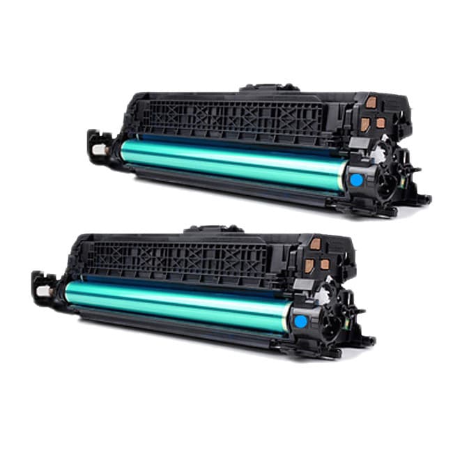 Hp Cf031a (hp 646a) Compatible Cyan Toner Cartridges (pack Of 2)