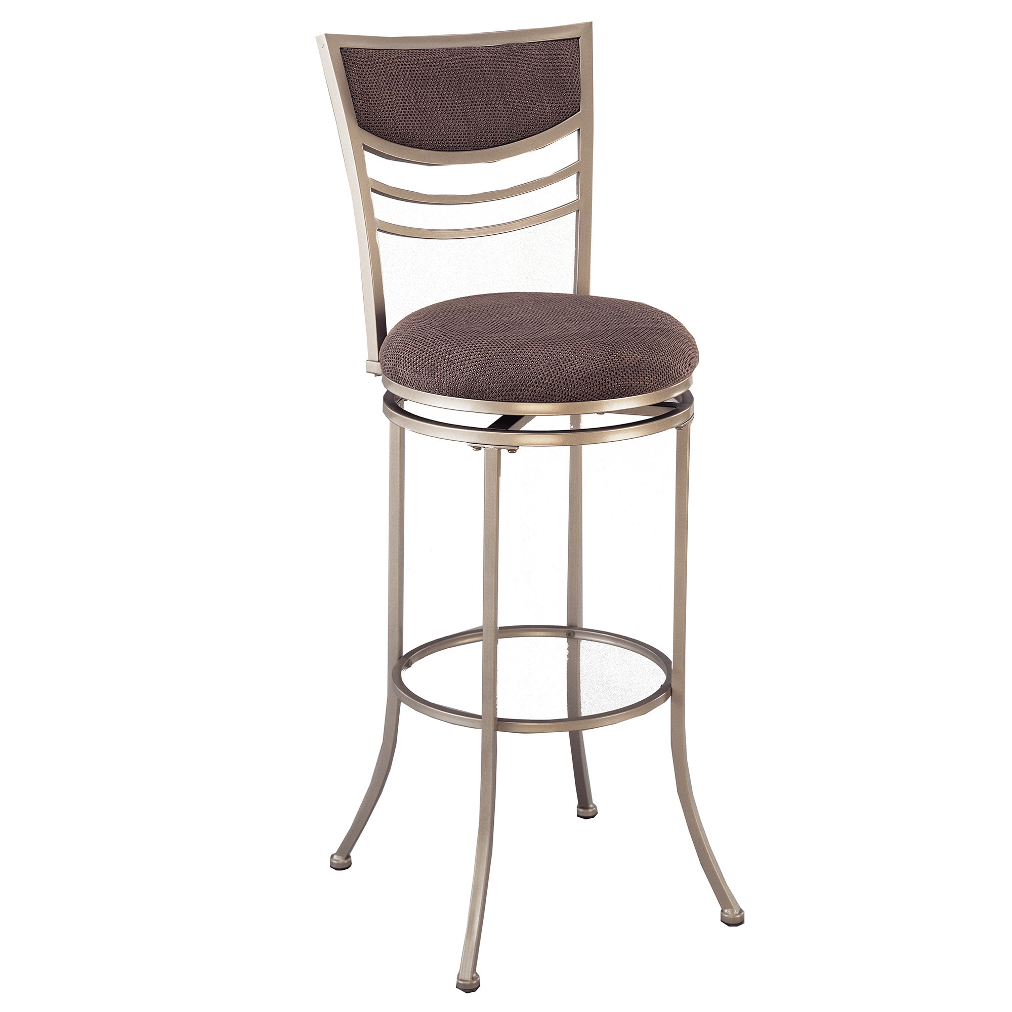 Amherst Charcoal Swivel Stool