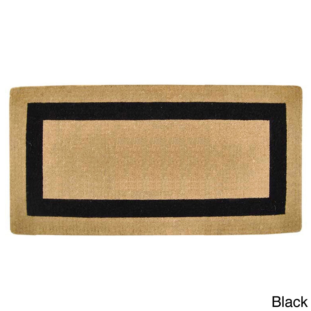 Heavy Duty Coir Single Picture Frame Door Mat