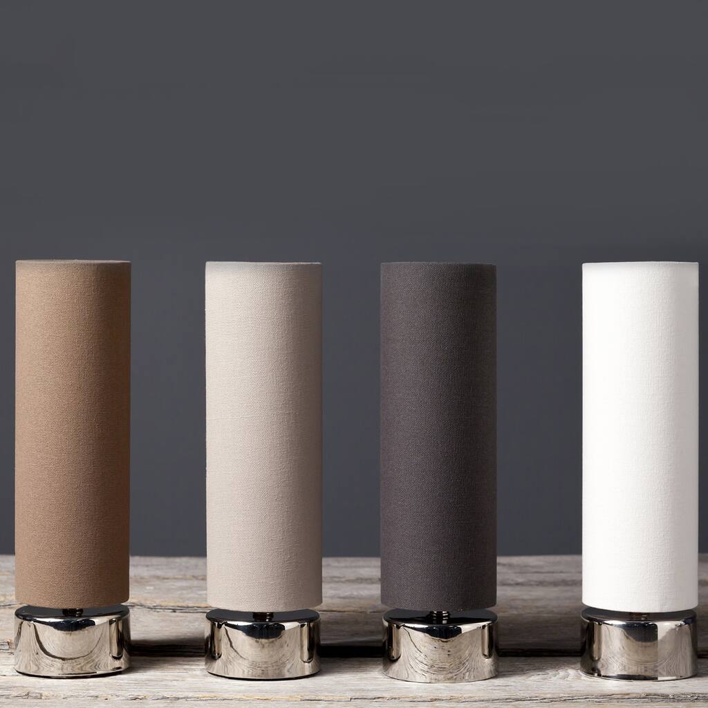 Filament 1-light Stainless Steel Hand-assembled Table Lamps (Set of 2)