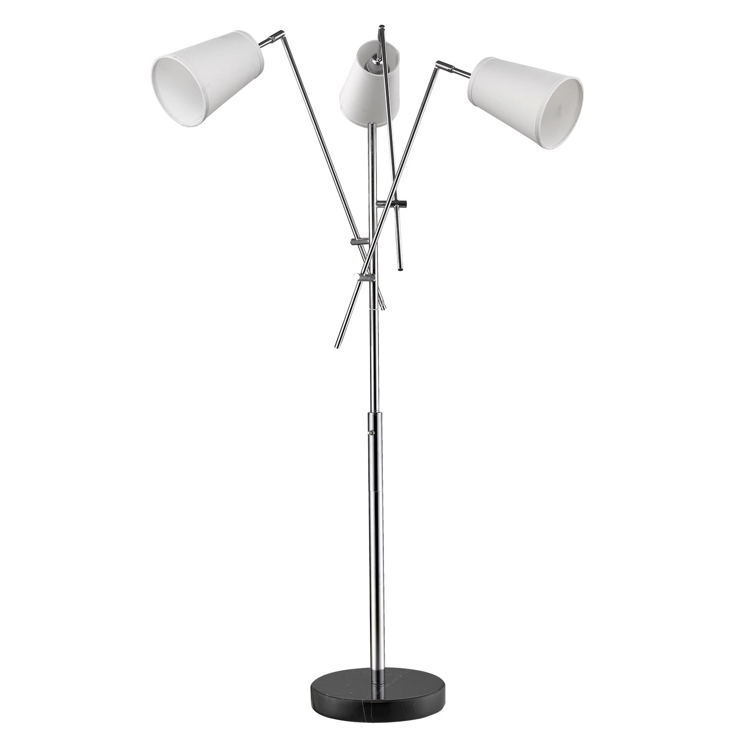 Distratto 1 light Chrome Floor Lamp