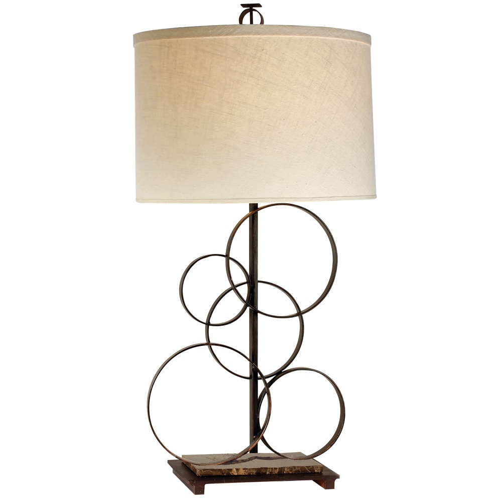 Artemis 1 light Antique Bronze Table Lamp