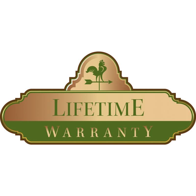 Biplane Pure Copper Weathervane by Good Directions