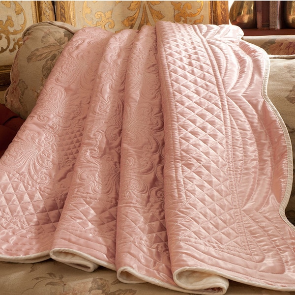 Whispersilk Satin Reversible Throw Throws