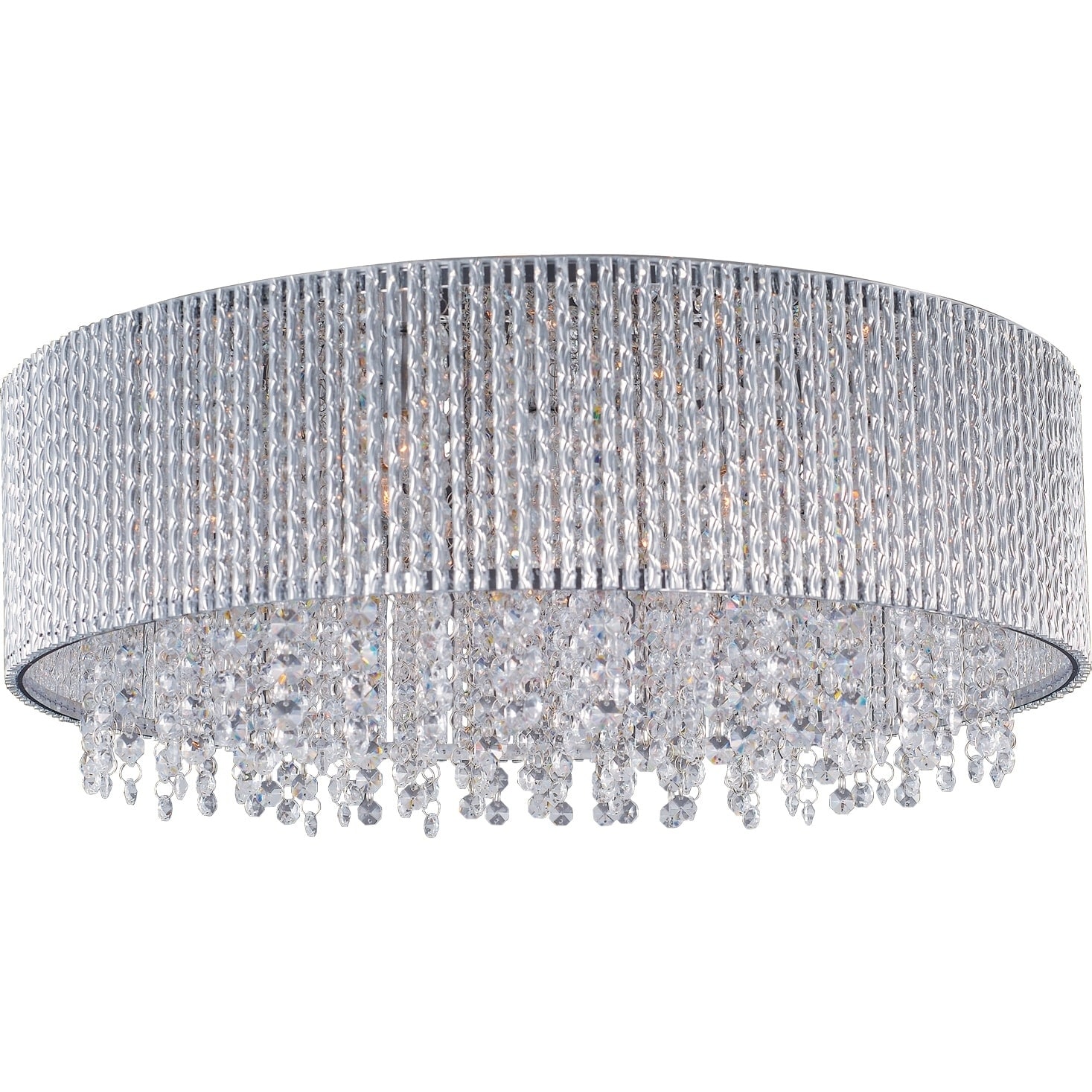 10 light Spiral flush Mount