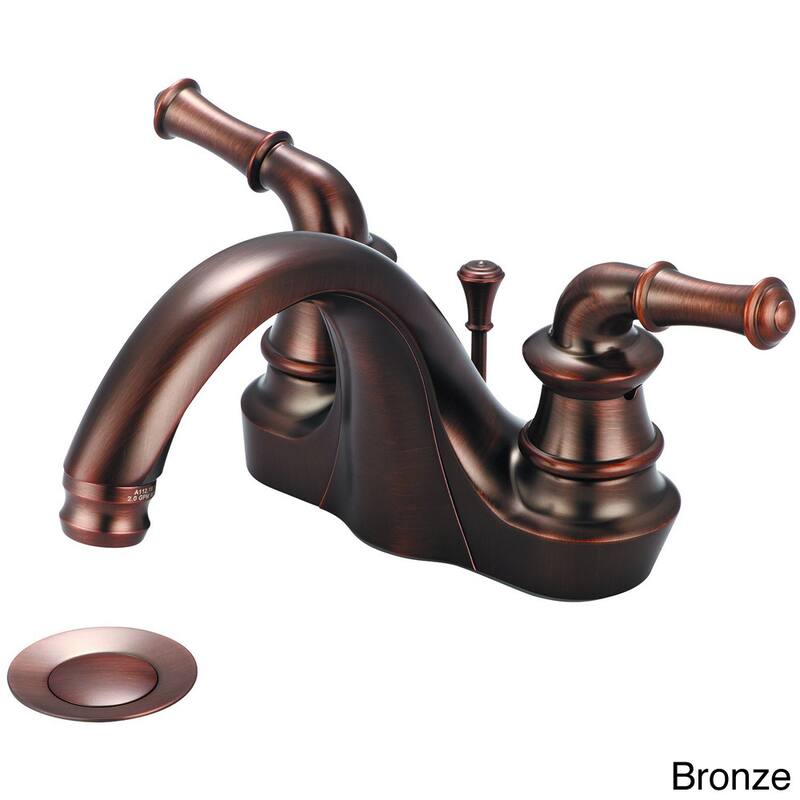 Del Mar Two Handle Bathroom Faucet - - Oil Rubbed bronze - Oil Rubbed bronze