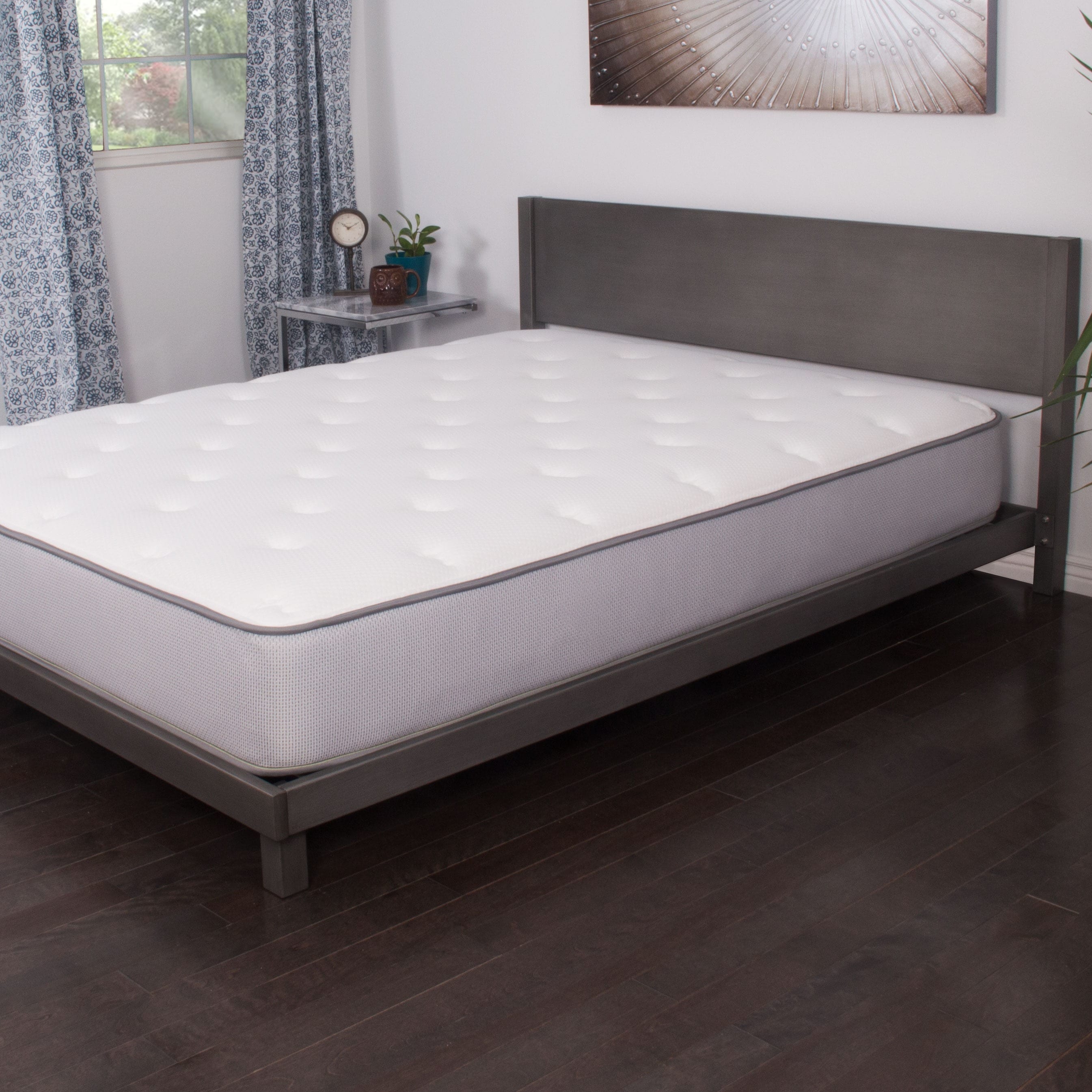 Nuform 11 inch Rv Short Queen size Memory Foam Mattress With Two Bonus Memory Foam Pillows