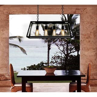 Warehouse of Tiffany's Island 4-light Edison Lamp